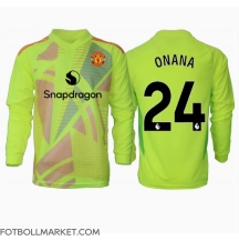 Manchester United Andre Onana #24 Målvakt Replika Bortatröja 2024-25 Långärmad