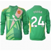 Manchester United Andre Onana #24 Målvakt Replika Tredjetröja 2024-25 Långärmad
