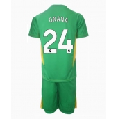 Manchester United Andre Onana #24 Målvakt Replika Tredjetröja Barn 2024-25 Kortärmad (+ byxor)