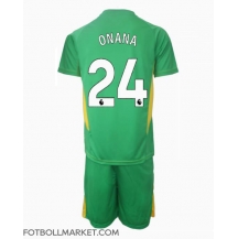Manchester United Andre Onana #24 Målvakt Replika Tredjetröja Barn 2024-25 Kortärmad (+ byxor)