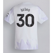 Manchester United Benjamin Sesko #30 Replika Bortatröja 2025-26 Kortärmad