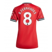 Manchester United Bruno Fernandes #8 Replika Hemmatröja Dam 2025-26 Kortärmad
