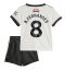 Manchester United Bruno Fernandes #8 Replika Tredjetröja Barn 2024-25 Kortärmad (+ byxor)