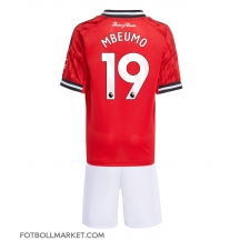 Manchester United Bryan Mbeumo #19 Replika Hemmatröja Barn 2025-26 Kortärmad (+ byxor)