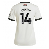 Manchester United Christian Eriksen #14 Replika Tredjetröja Dam 2024-25 Kortärmad