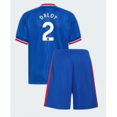 Manchester United Diogo Dalot #2 Replika Bortatröja Barn 2026-27 Kortärmad (+ byxor)