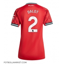 Manchester United Diogo Dalot #2 Replika Hemmatröja Dam 2025-26 Kortärmad