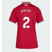 Manchester United Diogo Dalot #2 Replika Hemmatröja Dam 2026-27 Kortärmad