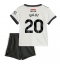Manchester United Diogo Dalot #20 Replika Tredjetröja Barn 2024-25 Kortärmad (+ byxor)