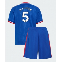 Manchester United Harry Maguire #5 Replika Bortatröja Barn 2026-27 Kortärmad (+ byxor)