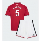 Manchester United Harry Maguire #5 Replika Hemmatröja Barn 2026-27 Kortärmad (+ byxor)