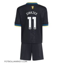Manchester United Joshua Zirkzee #11 Replika Tredjetröja Barn 2025-26 Kortärmad (+ byxor)