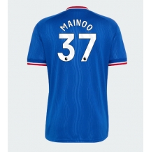 Manchester United Kobbie Mainoo #37 Replika Bortatröja 2026-27 Kortärmad