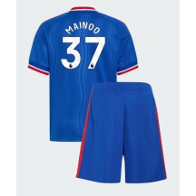 Manchester United Kobbie Mainoo #37 Replika Bortatröja Barn 2026-27 Kortärmad (+ byxor)