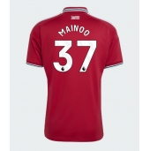 Manchester United Kobbie Mainoo #37 Replika Hemmatröja 2026-27 Kortärmad