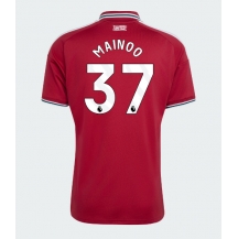 Manchester United Kobbie Mainoo #37 Replika Hemmatröja 2026-27 Kortärmad
