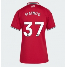 Manchester United Kobbie Mainoo #37 Replika Hemmatröja Dam 2026-27 Kortärmad