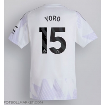 Manchester United Leny Yoro #15 Replika Bortatröja 2025-26 Kortärmad