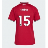Manchester United Leny Yoro #15 Replika Hemmatröja Dam 2026-27 Kortärmad