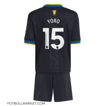 Manchester United Leny Yoro #15 Replika Tredjetröja Barn 2025-26 Kortärmad (+ byxor)