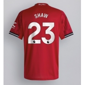 Manchester United Luke Shaw #23 Replika Hemmatröja 2025-26 Kortärmad