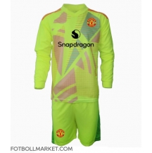 Manchester United Målvakt Replika Bortatröja Barn 2024-25 Långärmad (+ byxor)