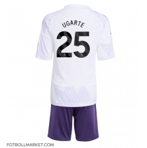 Manchester United Manuel Ugarte #25 Replika Bortatröja Barn 2025-26 Kortärmad (+ byxor)