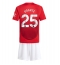 Manchester United Manuel Ugarte #25 Replika Hemmatröja Barn 2024-25 Kortärmad (+ byxor)