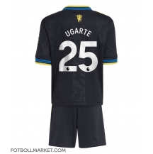 Manchester United Manuel Ugarte #25 Replika Tredjetröja Barn 2025-26 Kortärmad (+ byxor)