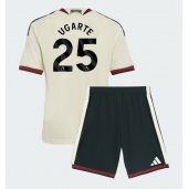 Manchester United Manuel Ugarte #25 Replika Tredjetröja Barn 2026-27 Kortärmad (+ byxor)
