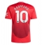 Manchester United Marcus Rashford #10 Replika Hemmatröja 2024-25 Kortärmad