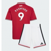 Manchester United Marcus Rashford #9 Replika Hemmatröja Barn 2026-27 Kortärmad (+ byxor)
