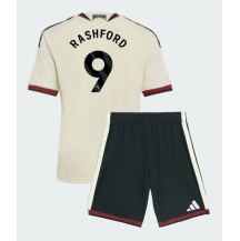 Manchester United Marcus Rashford #9 Replika Tredjetröja Barn 2026-27 Kortärmad (+ byxor)