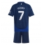 Manchester United Mason Mount #7 Replika Bortatröja Barn 2024-25 Kortärmad (+ byxor)