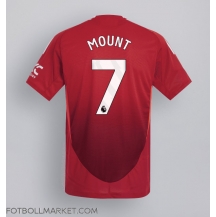 Manchester United Mason Mount #7 Replika Hemmatröja 2024-25 Kortärmad