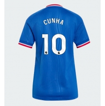 Manchester United Matheus Cunha #10 Replika Bortatröja Dam 2026-27 Kortärmad