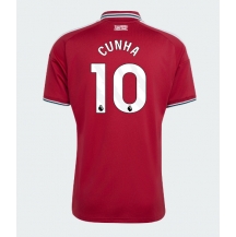 Manchester United Matheus Cunha #10 Replika Hemmatröja 2026-27 Kortärmad