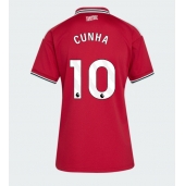 Manchester United Matheus Cunha #10 Replika Hemmatröja Dam 2026-27 Kortärmad