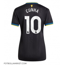 Manchester United Matheus Cunha #10 Replika Tredjetröja Dam 2025-26 Kortärmad