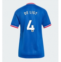 Manchester United Matthijs de Ligt #4 Replika Bortatröja Dam 2026-27 Kortärmad