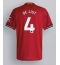 Manchester United Matthijs de Ligt #4 Replika Hemmatröja 2025-26 Kortärmad