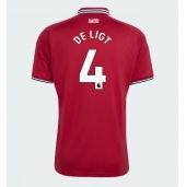 Manchester United Matthijs de Ligt #4 Replika Hemmatröja 2026-27 Kortärmad