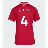 Manchester United Matthijs de Ligt #4 Replika Hemmatröja Dam 2026-27 Kortärmad