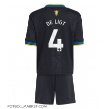Manchester United Matthijs de Ligt #4 Replika Tredjetröja Barn 2025-26 Kortärmad (+ byxor)
