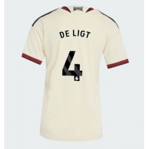 Manchester United Matthijs de Ligt #4 Replika Tredjetröja Dam 2026-27 Kortärmad
