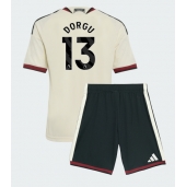 Manchester United Patrick Dorgu #13 Replika Tredjetröja Barn 2026-27 Kortärmad (+ byxor)