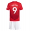 Manchester United Rasmus Hojlund #9 Replika Hemmatröja Barn 2024-25 Kortärmad (+ byxor)