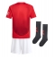 Manchester United Replika Hemmatröja Barn 2024-25 Kortärmad (+ byxor)