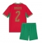Marocko Achraf Hakimi #2 Replika Hemmatröja Barn VM 2026 Kortärmad (+ byxor)