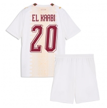 Marocko Ayoub El Kaabi #20 Replika Bortatröja Barn VM 2026 Kortärmad (+ byxor)